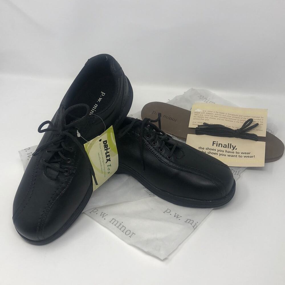 BNIB p.w. minor leather orthopedic work shoes